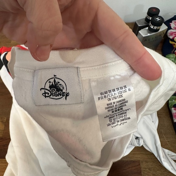 Disney World Womens Sweatshirt XXL Minnie Mouse Crewneck Long Sleeve Lounge - Picture 4 of 7